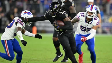 Buffalo bills vs baltimore ravens match player stats