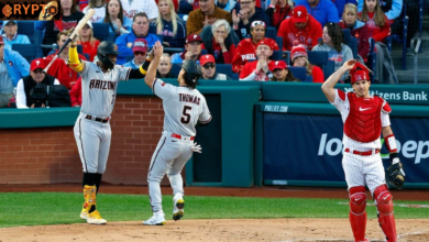 Phillies vs diamondbacks match player stats