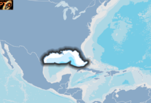 Gulf of mexico map